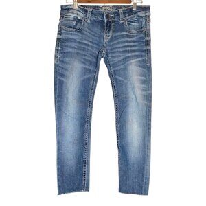 BUCKLE  BLACK Cropped  Skinny Jeans sz 26